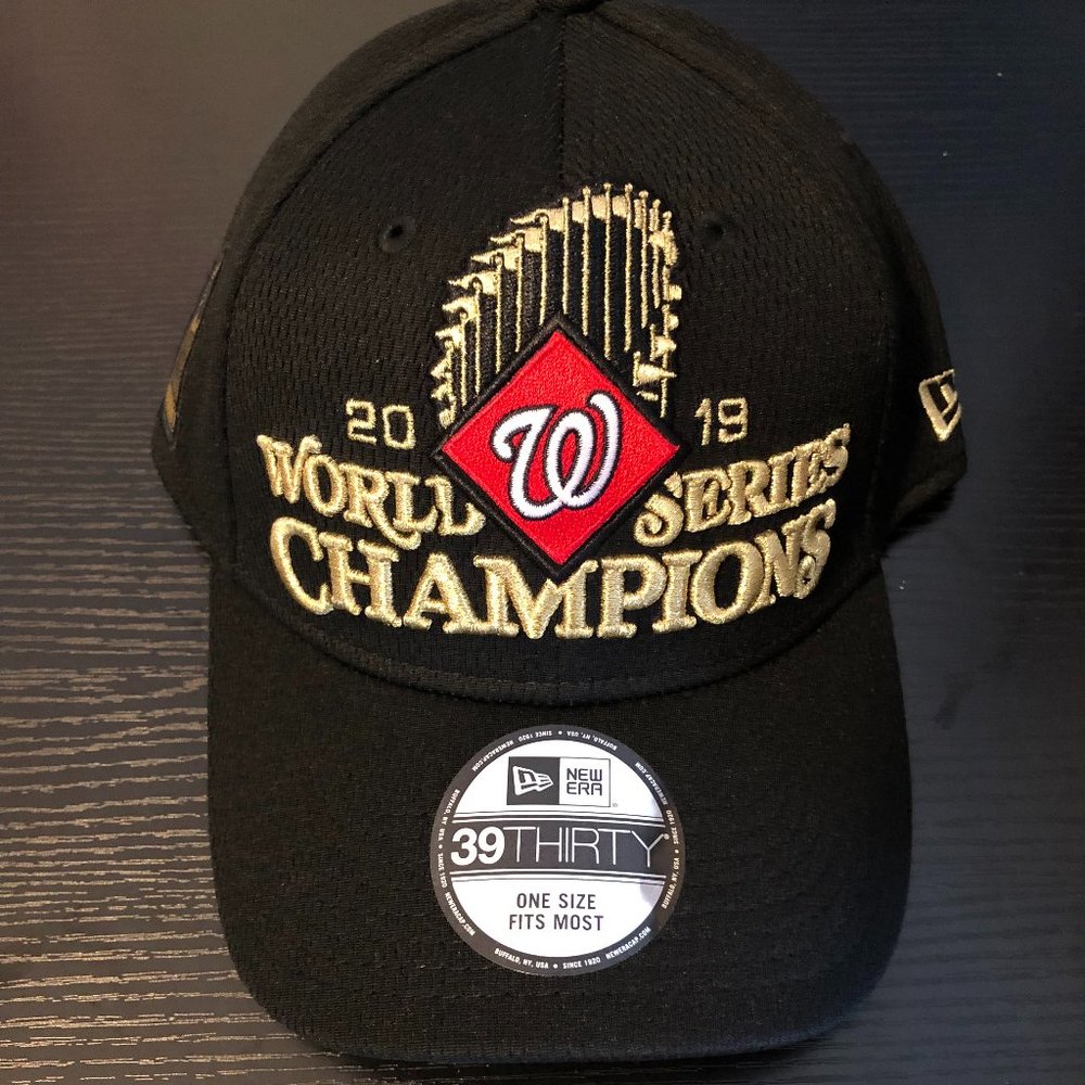 New Era Washington Nationals 2019 World Series Champions Locker Room Flex Hat
